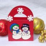 Red Holiday Gift Bag/ Ornament/ Decoration/..