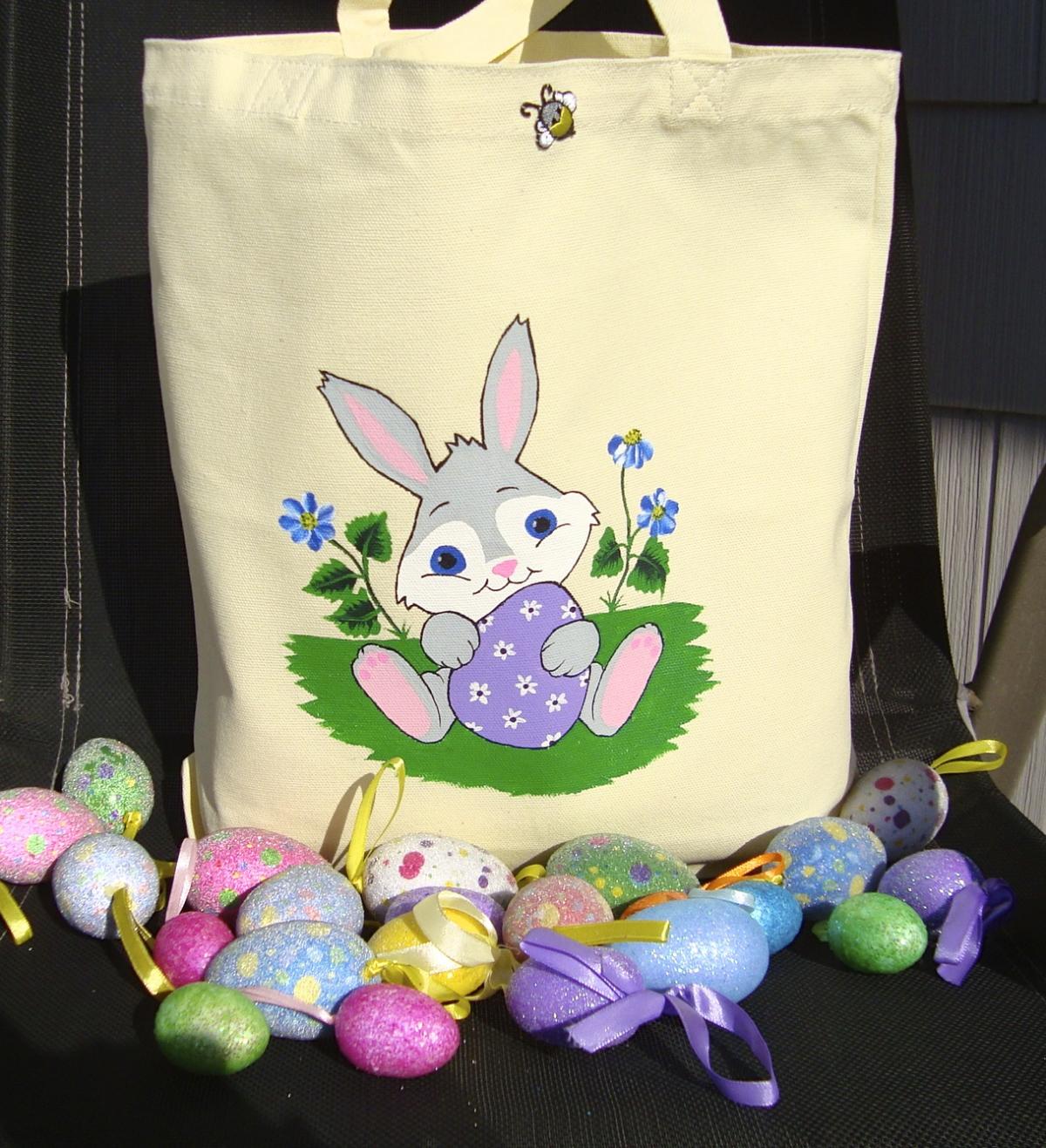easter bunny travel bag